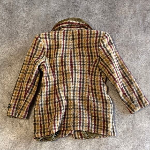Vintage Forenza Wool Plaid Coat - Picture 5 of 6